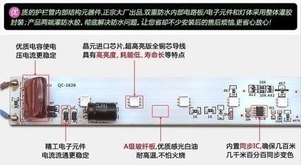 深圳市寶安區沙井鑫源晶照明 LED護欄管數碼管供應專家，5050貼片全面引領燈具新潮流