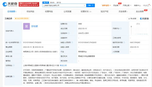 張庭夫婦投資成立實業公司